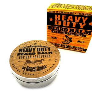 Honest Amish Heavy Duty Beard Balm -New Large 4 Ounce Twist Tin