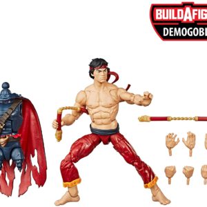 Spider-Man Hasbro Marvel Legends Series 6" Collectible Action Figure Shang Chi Toy, with Build-A-Figurepiece & Accessories