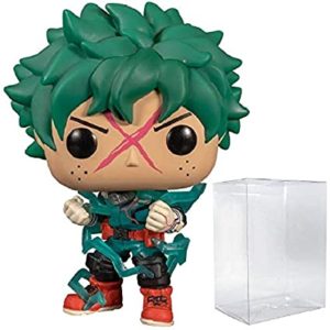My Hero Academia- Deku Full Cowl (Izuku Midoriya) Glow-in-The-Dark Pop! Vinyl Figure Funko Anime (Includes Compatible Pop Box Protector Case)