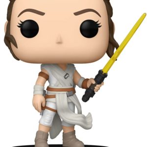 Rey with Yellow Saber Vinyl Star Wars: The Rise of Skywalker, Ep. 9 Bobblehead Funko Pop