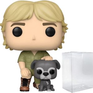 Steve Irwin with Sui Pop #1105 Pop TV: The Crocodile Hunter Vinyl Figure (Bundled with EcoTek Protector to Protect Display Box)