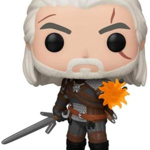 The Witcher 3: Wild Hunt - Geralt Glow in The Dark GameStop Exclusive Vinyl Figurine Funko Pop