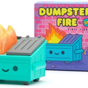 100% Soft Dumpster Fire Vinyl Figure