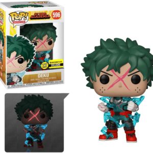 Deku- My Hero Academia Funko Pop Animation [Glow-in-Dark] Compatible Graphic Protector Bundle