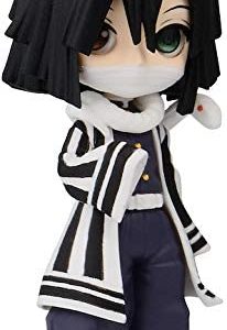 Banpresto Demon Slayer: Kimetsu no Yaiba Q posket Petit vol.3(C:Obanai Iguro), Multiple Colors (BP17628)