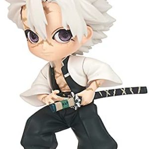 Banpresto Demon Slayer: Kimetsu no Yaiba Q posket Petit vol.5(B:Sanemi Shinazugawa),Multiple Colors,BP17840