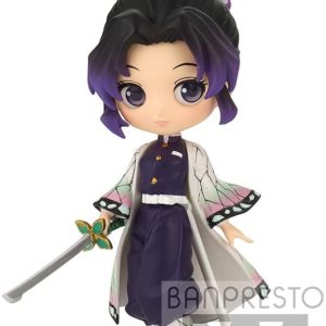 Banpresto Demon Slayer: Kimetsu no Yaiba Q posket Petit vol.4(A:Shinobu Kocho), Multiple Colors (BP17745)