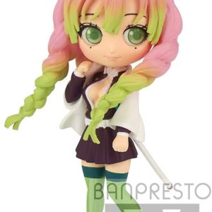 Banpresto Demon Slayer: Kimetsu no Yaiba Q posket Petit vol.4(C:Mitsuri Kanroji), Multiple Colors (BP17747)