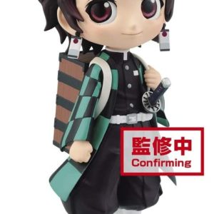 Banpresto Demon Slayer: Kimetsu no Yaiba Q posket-Tanjiro Kamado-II(ver.A), Multiple Colors (BP17180)