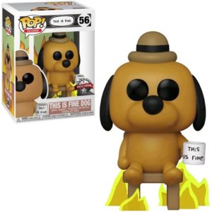 This is Fine Dog Pop! Vinyl Figure - Entertainment Earth Exclusive