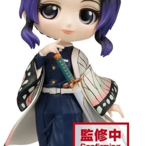 Banpresto Demon Slayer: Kimetsu no Yaiba Q posket-Shinobu Kocho-(ver.A), Multiple Colors (BP17624)