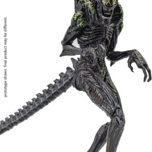 Hiya Toys Alien vs. Predator: Grid Alien 1:18 Scale Action Figure, Multicolor