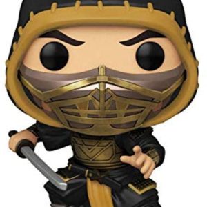 POP Movies: Mortal Kombat - Scorpion Vinyl Figure (Styles May Vary), Multicolor, Standard (53851)