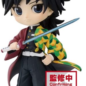 Banpresto Demon Slayer: Kimetsu no Yaiba Q posket Petit vol.3(A:Giyu Tomioka), Multiple Colors (BP17626)