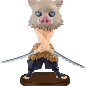 Banpresto Kimetsu no Yaiba Q posket Petit vol.2 (B:Inosuke Hashibira), Multicoloured (19865)