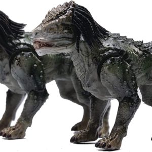 Hiya Toys The Predator: Predator Hound 1:18 Scale Action Figure 2-Pack, Multicolor