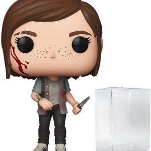 Funko Pop! Games: The Last of Us Part II - Ellie Vinyl Figure (Includes Compatible Pop Box Protector Case)