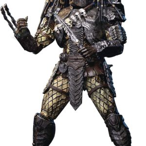 Hiya Toys Alien vs. Predator: Scar Predator 1:18 Scale Action Figure, Multicolor