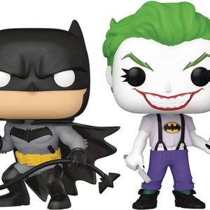 San Diego Comic-Con 2021 Exclusive Pop! DC Heroes: Batman White Knight: Batman & Joker Vinyl Figure 2-Pack