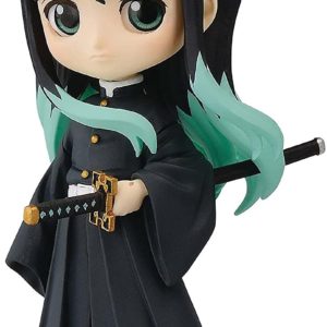 Banpresto Demon Slayer: Kimetsu no Yaiba Q posket Petit vol.3(B:Muichiro Tokito), Multiple Colors (BP17627)