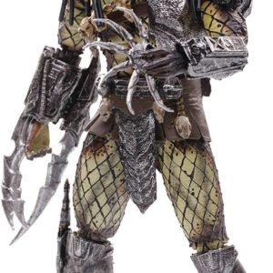 Hiya Toys Alien vs. Predator: Temple Guard Predator 1:18 Scale Action Figure, Multicolor