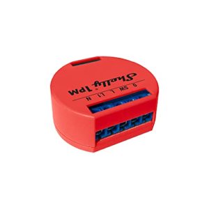 Shelly 1 One PM Smart Relay Switch WiFi Open Source Wireless Home Automation Power Meter iOS Android Application